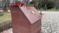 В Пятигорске появился мемориал в память о погибших в «Крокусе»
