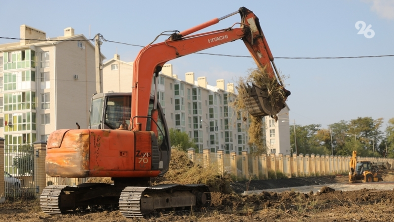Котлован под новый детский сад подготовили в Кисловодске