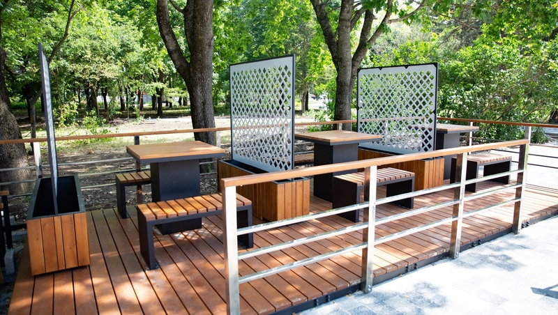 Благоустройство сквера около завода «Нептун» завершили в Ставрополе