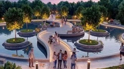Новую зону отдыха с фонтанами оборудуют в Минводах в 2027 году