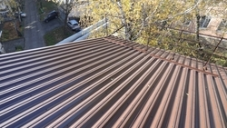 Капремонт крыши дома завершили в Иноземцеве