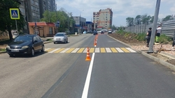 Дорогу расширили на улице Чапаева в Ставрополе