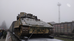 Трофейную американскую БМП «Бредли» из зоны СВО привезли на Ставрополье