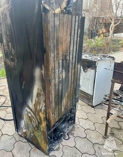 Холодильник мог стать причиной пожара, в котором пострадал житель Железноводска