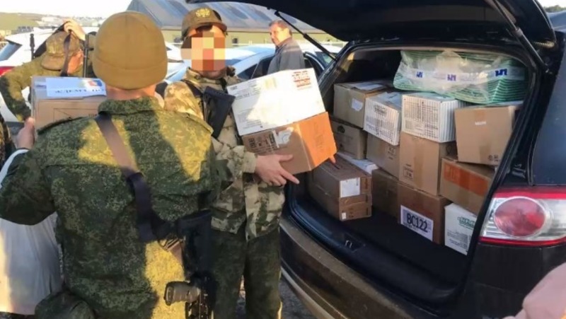 Аптечки и балаклавы передали мобилизованным жители Ипатовского округа Ставрополья