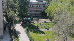 Футбольное поле в одном из ставропольских дворов сдали в аренду частному детсаду 