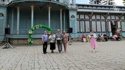 Семьи-юбиляры чествовали в Пятигорске 8 июля