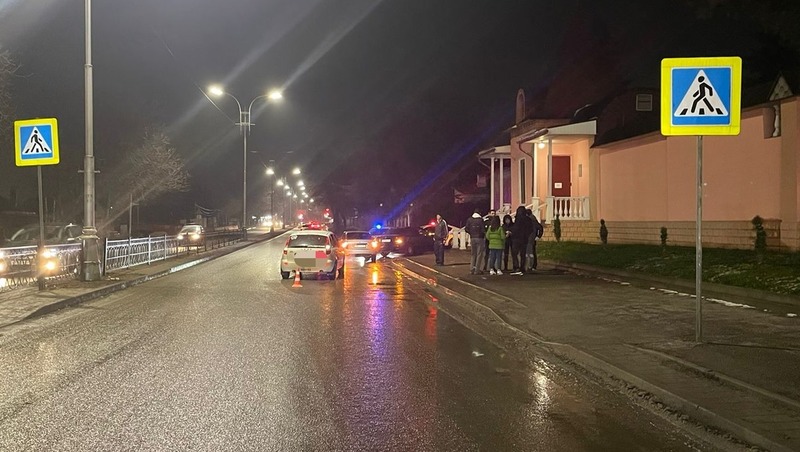 В Пятигорске водитель сбила женщину на пешеходном переходе
