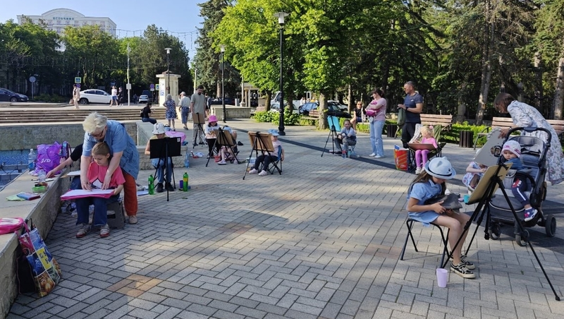В Ессентуках открыт сезон пленэров