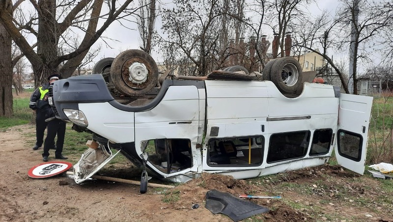 В ДТП с маршруткой на Ставрополье пострадали пять человек