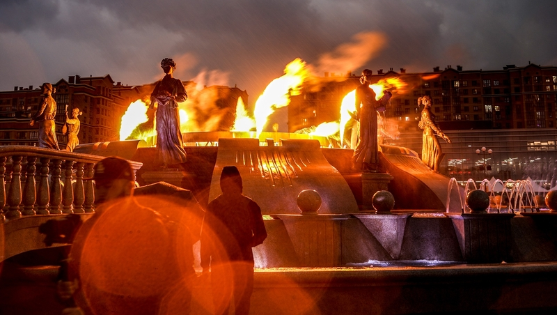 Глава Ставрополья принял участие в открытии сезона фонтанов