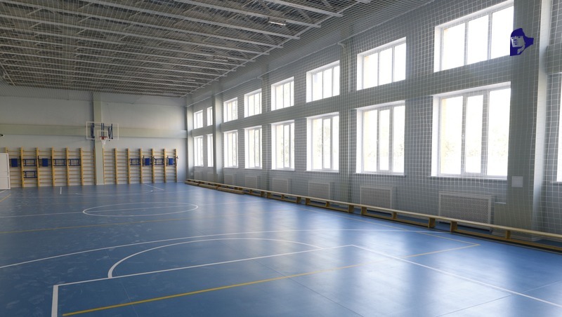 Спортзал отремонтировали по нацпроекту в сельской школе Минераловодского округа