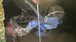 Пассажирка иномарки пострадала в тройном ДТП в Ставропольском крае