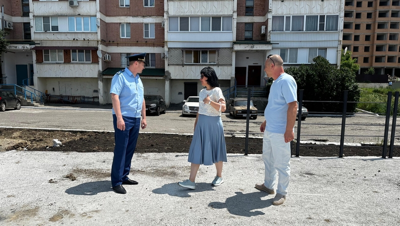 Партдесант проинспектировал благоустройство общественных пространств на Ставрополье