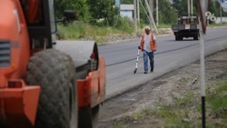 Одну из центральных автодорог отремонтировали в ставропольском посёлке