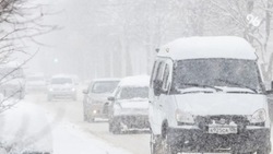 О снегопаде предупредили водителей Ставрополья