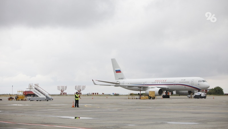 Новый терминал в аэропорту Ставрополя готов на 42%