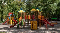 В хуторе на Ставрополье открыли новую детскую площадку по губернаторской программе