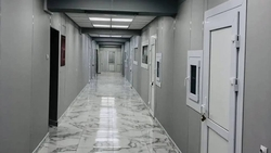 Капитальный ремонт поликлиники провели в районной больнице Туркменского округа