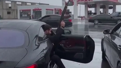 Владельцев люксовых машин, стрелявших на АЗС в Ингушетии, ищет полиция