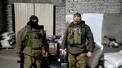 Участники спецоперации поблагодарили жителей Кировского округа за посылки