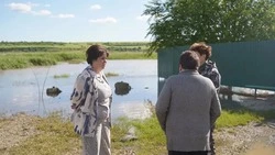 На Ставрополье снова поднялся уровень воды в реке Суркуль и канале Широком