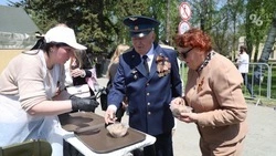 Военные угостили жителей Ставрополя полевой кухней