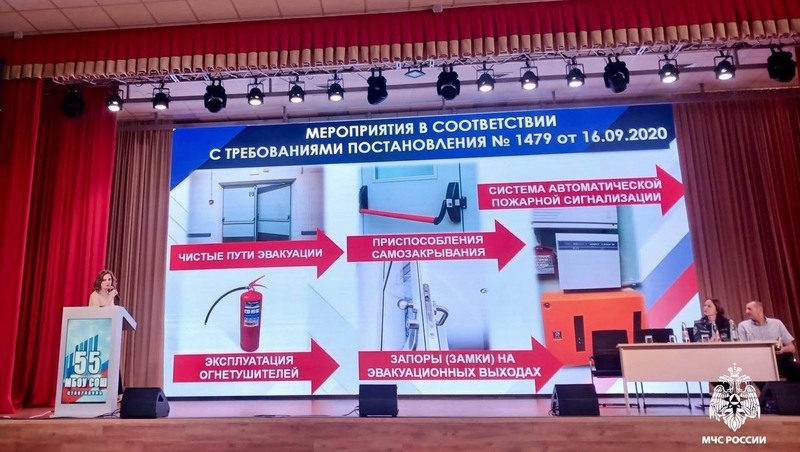 МЧС проверило состояние пожарных извещателей в летних лагерях Ставрополья
