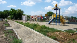 Новую зону отдыха строят в станице Изобильненского округа