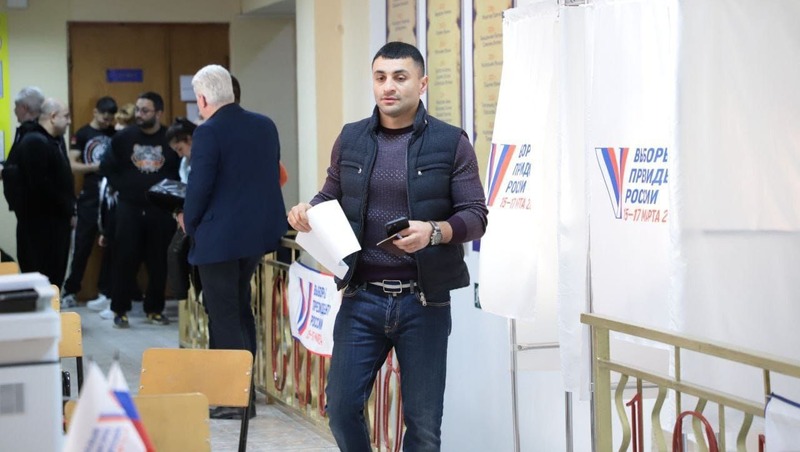 Ставропольские спортсмены мирового класса проголосовали на выборах президента РФ