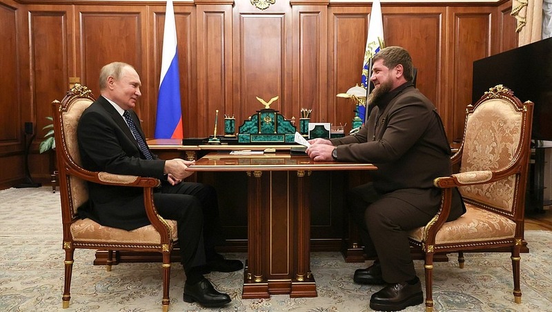 Кадыров рассказал Путину о достижениях Чечни в 2022 году