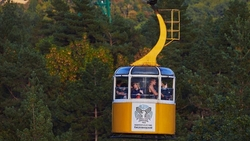 Канатку в Кисловодске закрыли из-за сильного ветра