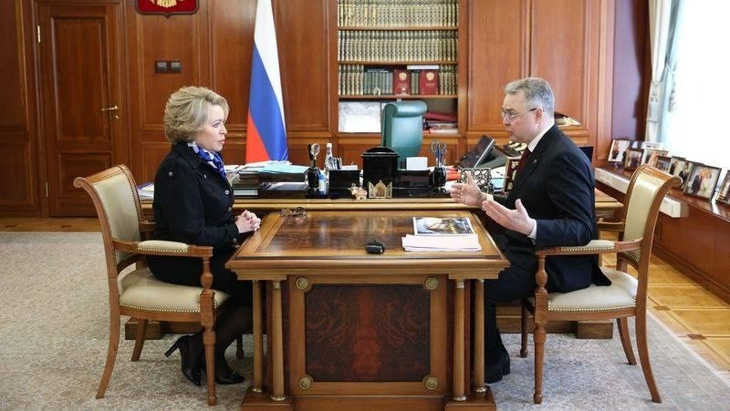 Губернатор Владимиров обсудил с Валентиной Матвиенко развитие Ставрополья