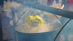 Более 2 тонн черемши приготовили на фестивале «Хонк-Фест» в Чечне