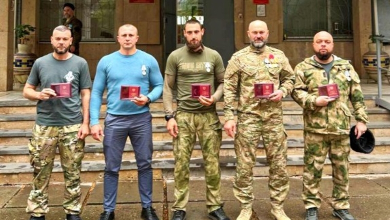 Казакам бригады «Терек» вручили госнаграды в Пятигорске