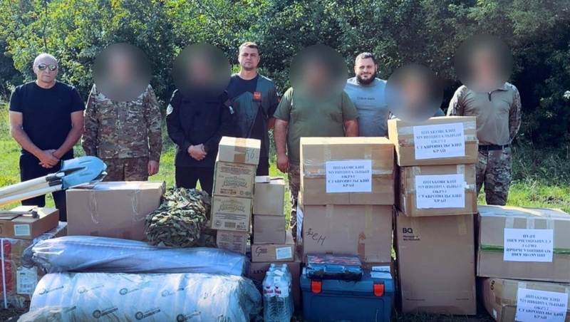 Новую партию груза отправили в зону СВО из Шпаковского округа