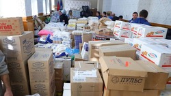 Жители Пятигорска собрали ещё 25 тонн гумпомощи для беженцев из Донбасса