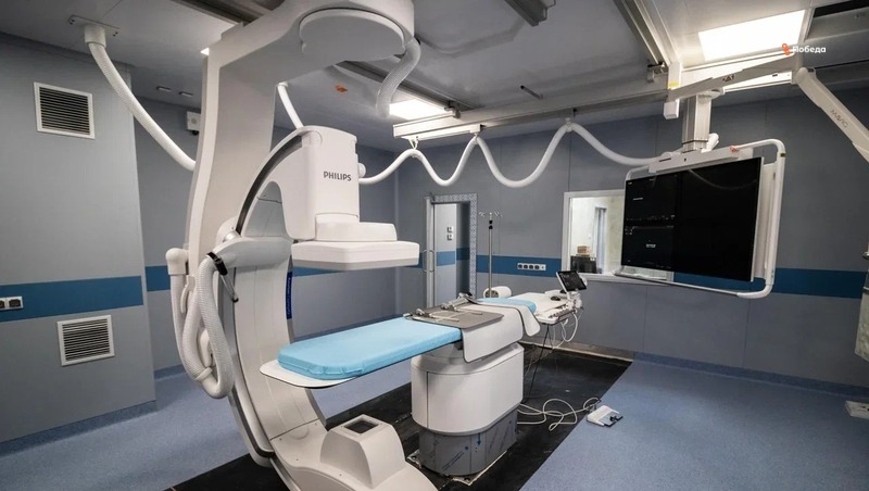 Врачи краевой клинической больницы в Ставрополе с помощью нового оборудования впервые без разрезов удалили опухоль в головном мозге