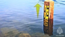 Уровень воды в реке Калаус поднялся до опасных отметок