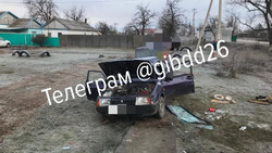 Водитель, превысивший скорость, насмерть разбился в Будённовском округе