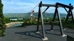 Первый на Ставрополье зиплайн над озером установят в Кисловодске