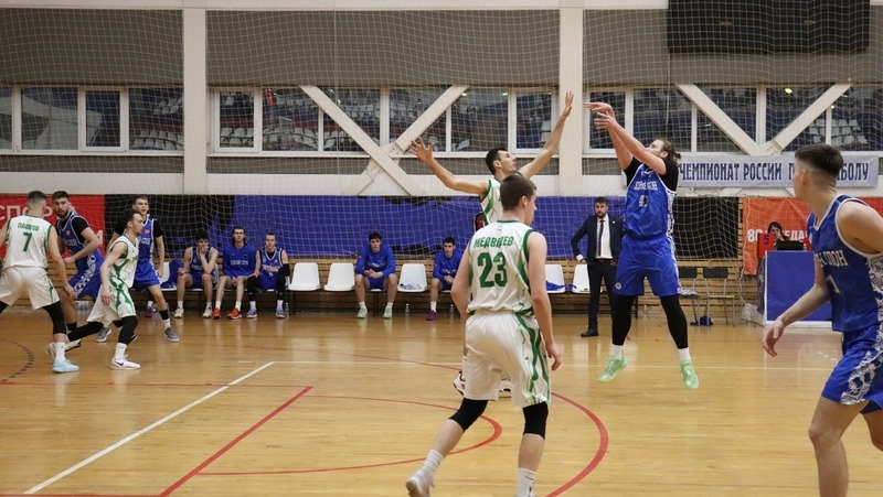 Ставропольские баскетболисты в Майкопе повторно уступили местным динамовцам 