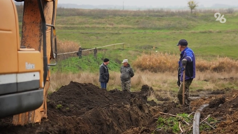 Водовод модернизируют в Новоалександровском округе по нацпроекту