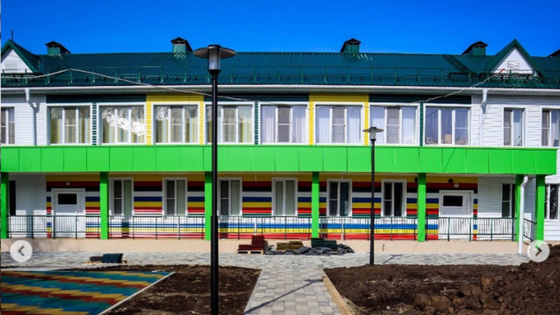 Песочницы и спортплощадки обустраивают в обновлённом детском саду Невинномысска