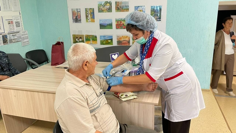 В Новоалександровском округе врачи мобильной бригады приняли 56 пациентов