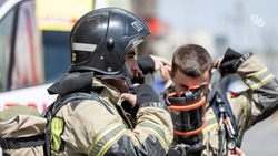 Пожарные тушат возгорание в квартире 12-этажки в Ставрополе