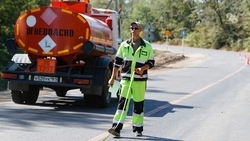 Новый асфальт положили на улицах Летней Ставки на востоке Ставрополья