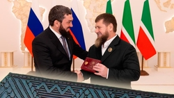 Путин присвоил звание генерал‑лейтенанта председателю правительства Чечни Даудову