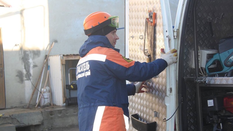 Ставропольские спасатели помогли вернуться домой жителям Калмыкии