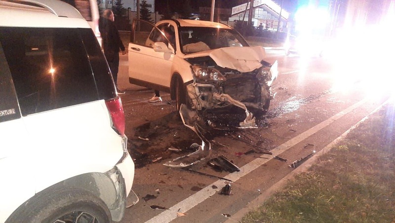 Водитель иномарки спровоцировал аварию с четырьмя машинами в Ставрополе